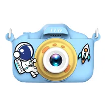 Camera para Criança Luo LU-X208 / Tela 2" / 1000MAH / 5V - Azul