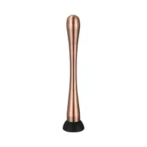 Macerador Con Punta Estriada H047 22 CM Oro Rosa