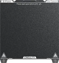 Placa de Construção para Impressora 3D Creality Pei K1C 265X250X8MM - Black
