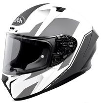 Capacete para Moto Airoh Valor Wings - Tamanho M (57-58) - Branco/ Cinza