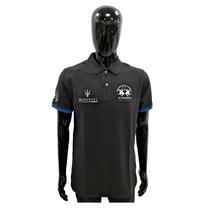 Camiseta La Martina Polo Masculino s.Eq.Maserati 03 Preto