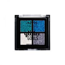 Paleta NYX Glitter Goals Cream GGCQ01 Glacier