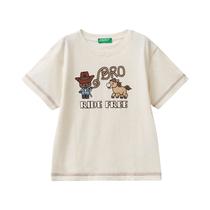 Camiseta Infantil Benetton 3GDXG10DF 6Z3