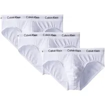 Cueca Calvin Klein Masculino NU2661-100 L - Branco - 3 Peças