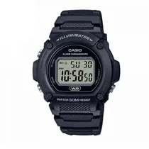 Relogio Masculino Digital Casio W-219H-1A Preto