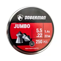 Balín Doberman Jumbo 5.5MM 1.4GR 250 Piezas