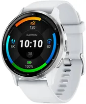 Relógio GPS Garmin Venu 3 010-02784-00 - Branco/Prata