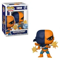 Funko Pop WB 100TH Heroes DC Deathstroke W/Bo Staff *Ex* 477