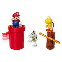 Jakks Super Mario Dungeon Diorama Set Multipack 9897