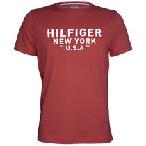 Camiseta Tommy Hilfiger Masculino MW0MW03573-647 XXL Vermelho