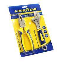 Kit de Ferramentas Alicate - Chave Inglesa / Goodyear GY-PLK5001