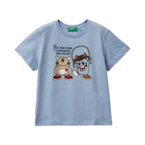 Camiseta Infantil Benetton 3I1XG10DE 0Y1