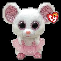 TY Peluches TY Beanie Boos Nina Bailarina Blanc Tela Poliester 3 Anos + Multicolor