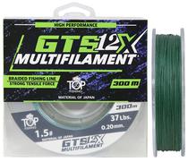 Linha Multifilamento Top Fishing 12X GTS 0.20MM 37LBS 300M