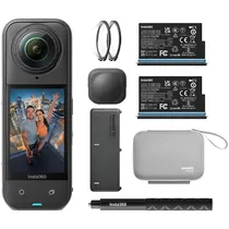 Pacote Essentials INSTA360 X5 Action Camera 8K - Preto (CINSAAHA-X502)