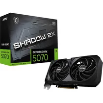 Placa de Vídeo MSI Geforce RTX 5070 Shadow 2X Oc Edition 12 GB GDDR7