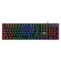 Teclado Gaming Ratri K595RGB/RGB Black Switch (Ingles) - Preto