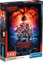 Quebra-Cabeça Stranger Things Clementoni - 39713 (1000 Pçs)