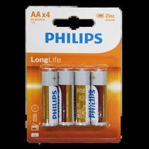 Pilha R6L4B/70 Carbon 870MAH AA (4PCS) Orange