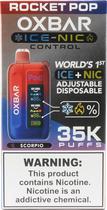 Vape Descartavel Oxbar Ice-Nic Rocket Pop - 35000 Puffs