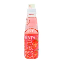 Refrigerante Japonês Ramune Morango 200ML