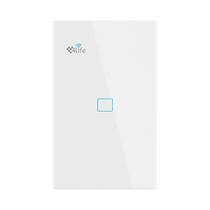 4LIFE Interruptor Smart de Pared 4LIFE FLT1SWZ Zigbee Wall 1 Gang Blanco