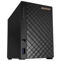 Servidor Nas Storage Asustor Drivestor 2 Realtek AS1102T de 1.4GHZ / 1GB de Ram / 2 Baias / USB / Lan - Preto