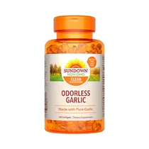 Suplemento Sundown Odorless Garlic Extract 250 C?Psulas