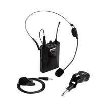 Kit de Microfonos Inalambrico Gemini GMU-HSL100 Negro