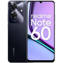 Smartphone Realme Note 60 RMX3933 Dual Sim de 256GB/4GB Ram de 6.74" 32MP/5MP - Marble Black (Anatel)