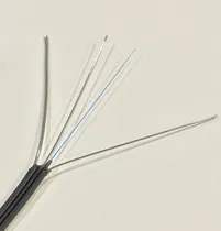 F. Cabo Drop 1 Fibra G657A2 PP SM 2KM M.Metal 1.0MM(0.04CE