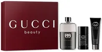 Kit Perfume Gucci Guilty Edt 90ML+Desodorante 70G+Shower Gel 50ML - Masculino