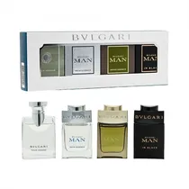 Kit Miniatura Perfume Bvlgari Masculino 4PCS