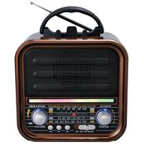 Radio Portatil Megastar RX720BTW 600 Watts P.M.P.O com Micro SD/USB/Bluetooth - Marrom