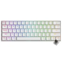 Teclado Gamer Mecanico Redragon K530W-RGB-Pro Draconic Pro Wireless / RGB / Brown / Ingles - Branco