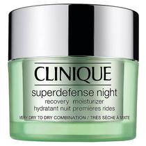 Creme Hidratante e Anti-Vermelhidao Clinique Superdefense Night Recovery Moisturizer Very DRY To DRY Combination - 50ML