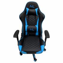 Cadeira Gamer Mtek MK01 - Preto / Azul