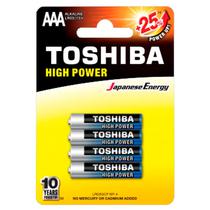 Pilha Alkalina Toshiba AAA X4