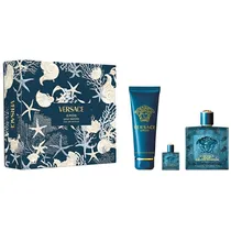 Kit Perfume Versace Eros Pour Homme Edp - Masculino 3 Peças