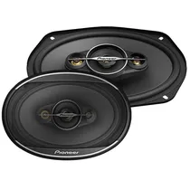 Alto Falante de 6X9" Pioneer TS-A6968S de 4 Vías com 450W - Preto