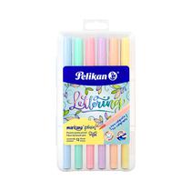 Marcador Pelikan Lettering Markana Pincel Pastel 30341201 12 Unidades