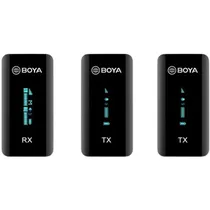 Microfone Boya BY-XM6-K2 Wireless (2XT+1RX) - Black