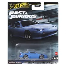 Car Hot Wheels Premium Fast & Furious Nissan 180SX Type X 1996 / 7459
