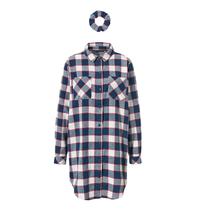 Camison Femenino Tchibo Nachthemd Flanell Mangas Largas