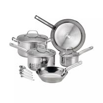 Kit T-Fal Perfoma Juego de Utencilios de Cocina de Acero Inoxidable 14 PZS