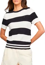 Camiseta Tommy Hilfiger WW0WW42369 DW5 - Feminina