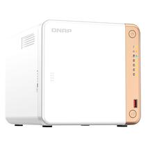 Servidor Nas Storage Qnap TS-462-4G-US Intel Celeron N4505 4 Baias - Branco