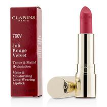 Labial Clarins Joli Rouge Velvet Pink Cranberry 760V