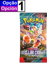 Cartas Pokémon EV7 Coroa Estelar - 190-41184 (6 Cartas)