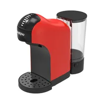 Cafetera Multicápsula Nappo NEC-183 850ML 1400W 220V Rojo - Negro